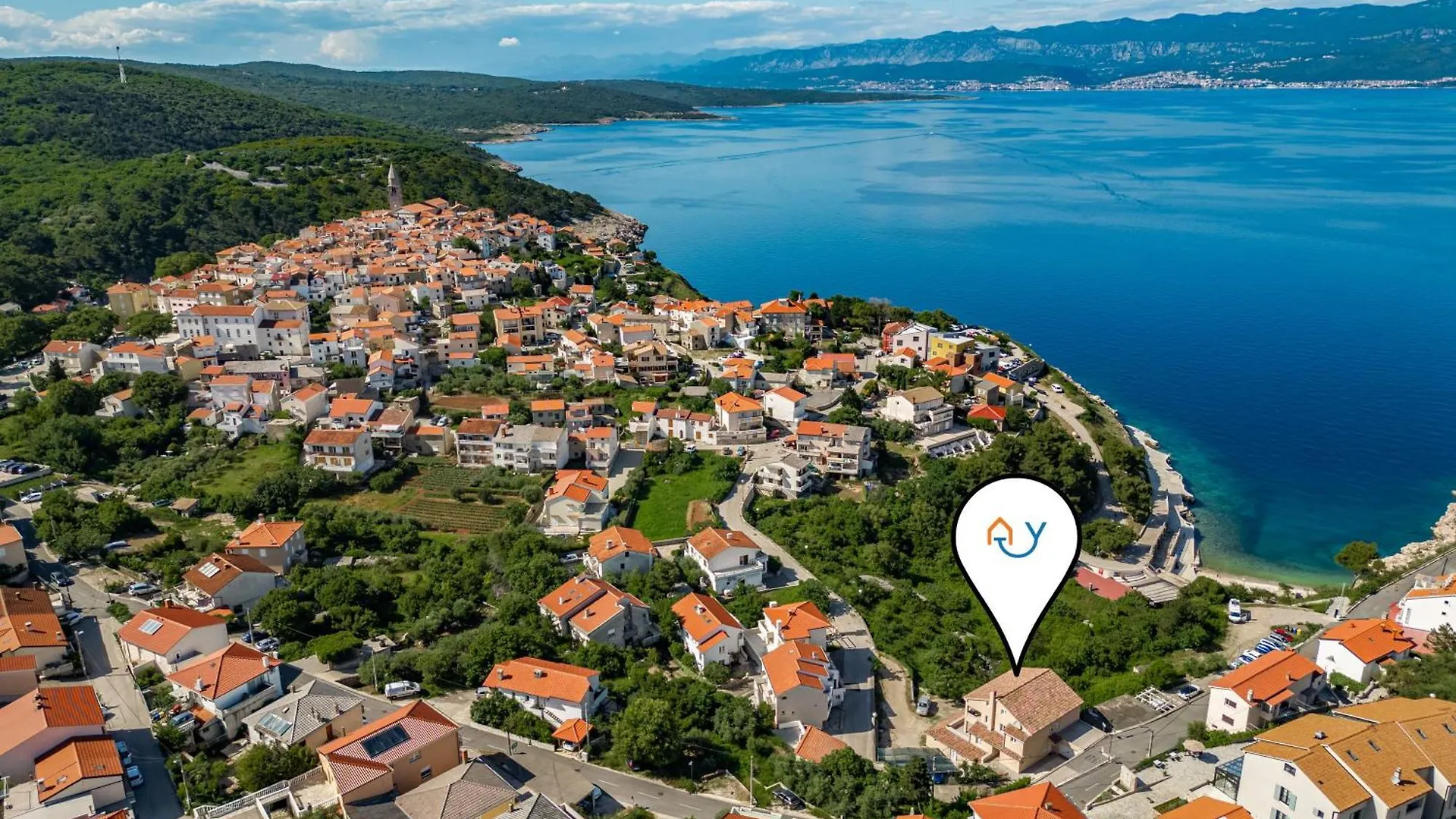 Beachfront Apartment Betty - Happy Rentals Vrbnik